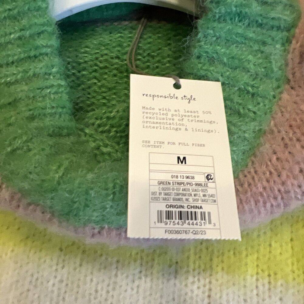 Universal Thread Multicolor Striped Sweater - Picture 6 of 6
